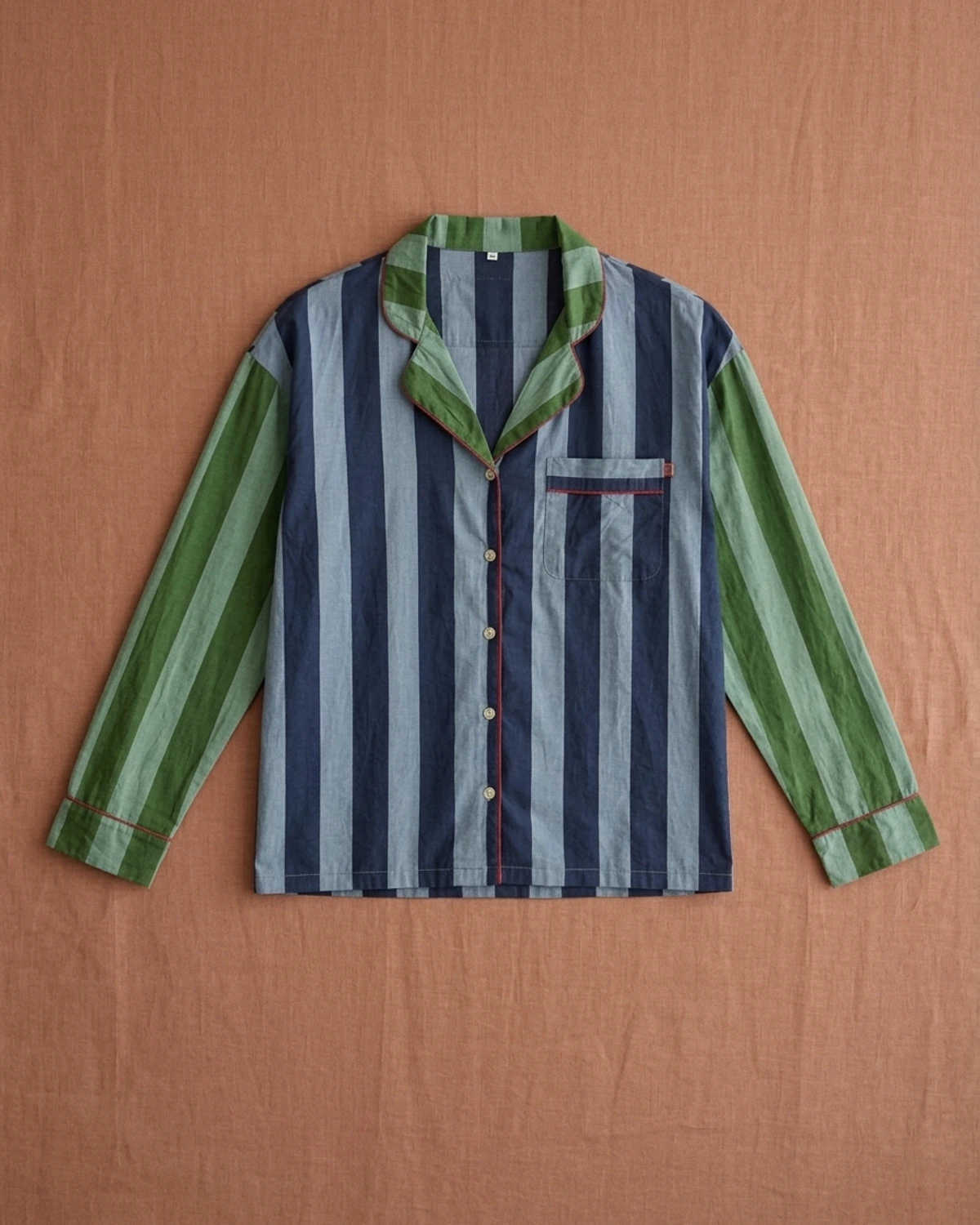 Kids long set FW26 Blue patch