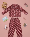 Kids long set SS26 Bordeaux