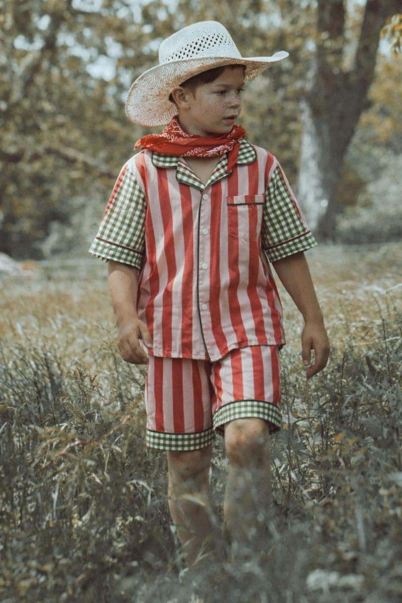 Kids short set FW26 - Banana patch 