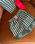 Kids short set FW26 Green patch