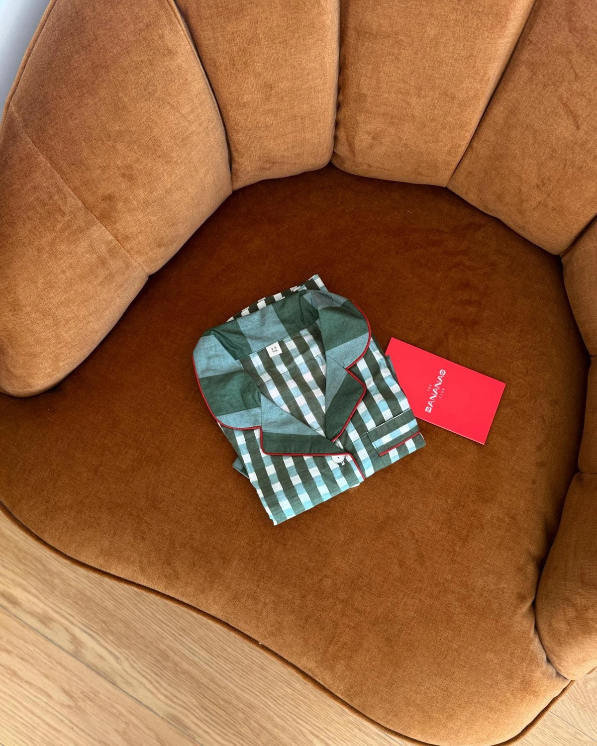 Kids short set FW26 Green patch