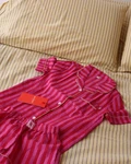 Kids short set SS27 Rayas pink
