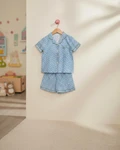 Kids short set SS26 Baby blue