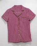 Woman long shirt FW26 Rayas tinto