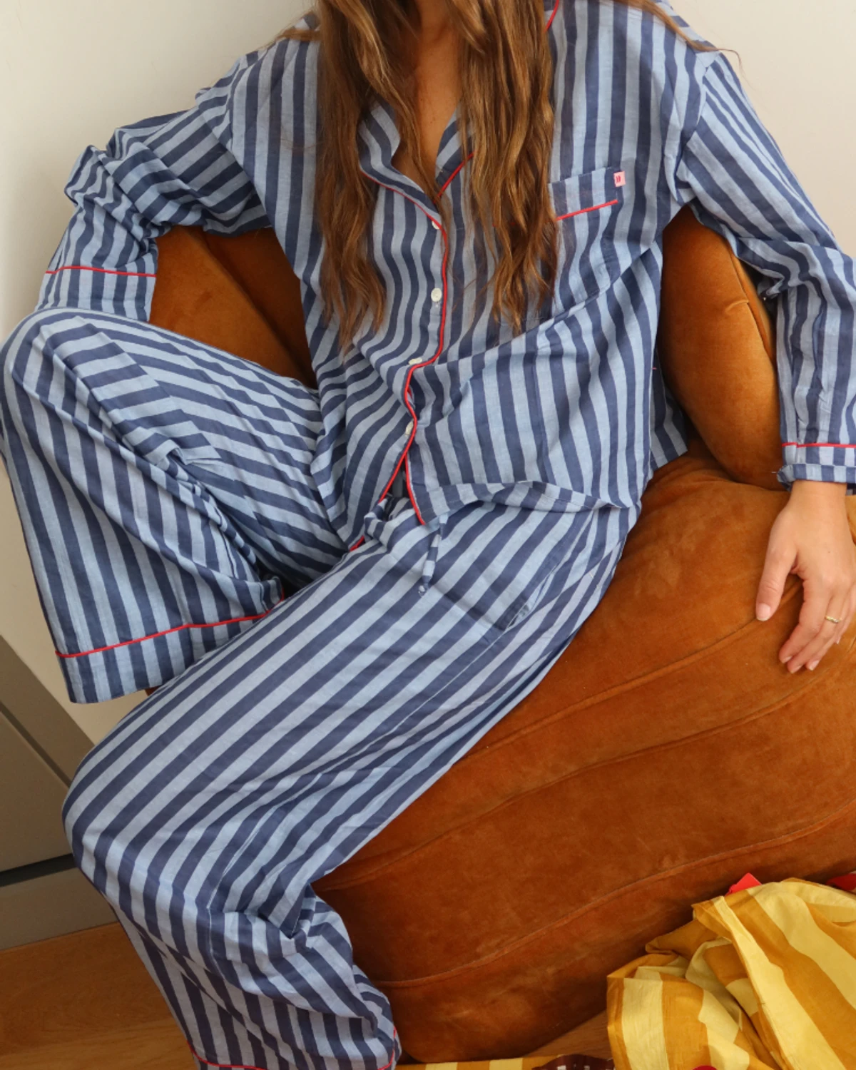 Woman long set SS27 Blueberry