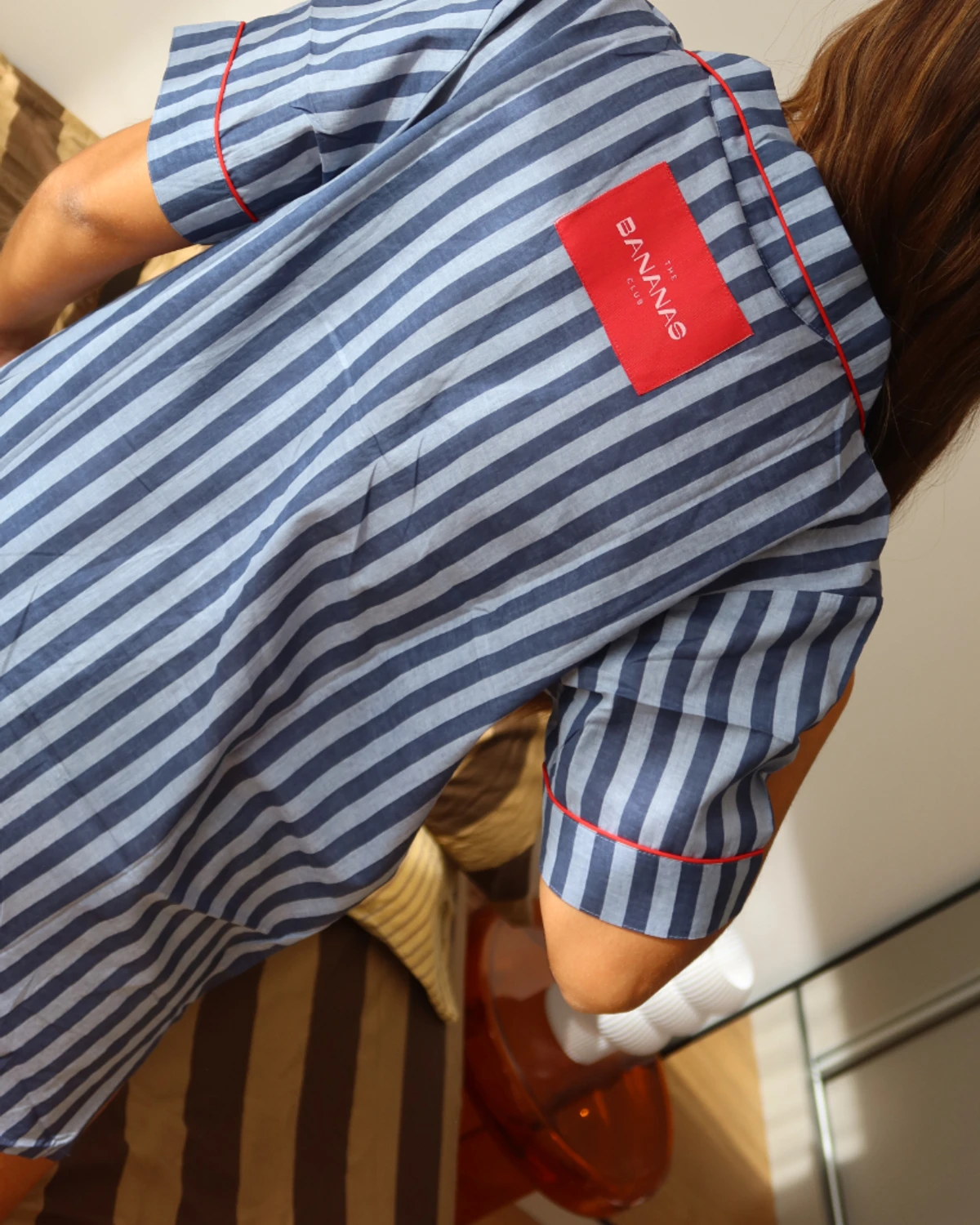 Long shirt SS27 Blueberry