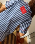 Long shirt SS27 Blueberry