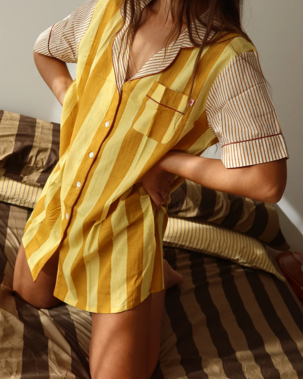 Long shirt SS27 Sunny patch
