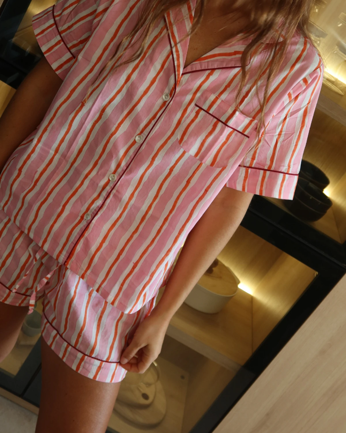 Woman short set SS27 Rayas lolly